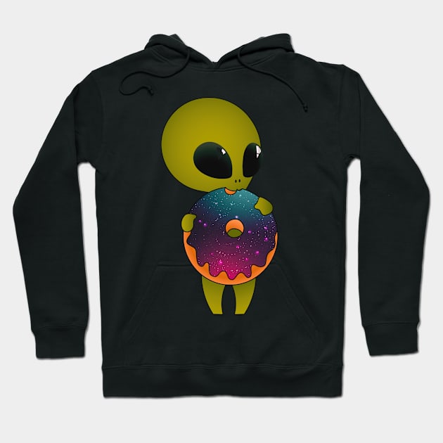 Alien donuts Hoodie by Rondeboy